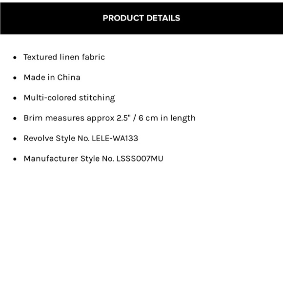 Solid & Striped bucket hat - Picture 4 of 4